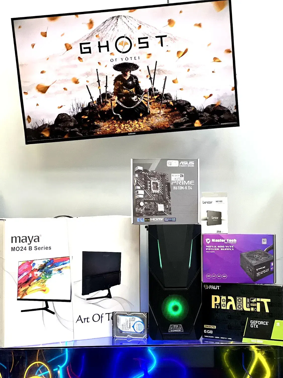 کیس حرفهای گیمینگ و رندرینگ|رایانه رومیزی|مشهد, عامل|دیوار