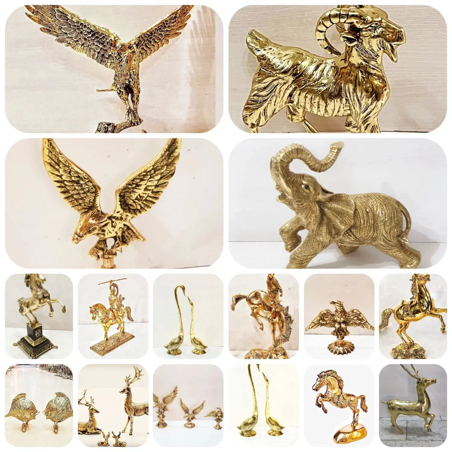 تندیس مجسمه برنز دکوری تولیدی برنز ماهانی|مجسمه، تندیس، ماکت|ری, ملک‌آباد|دیوار