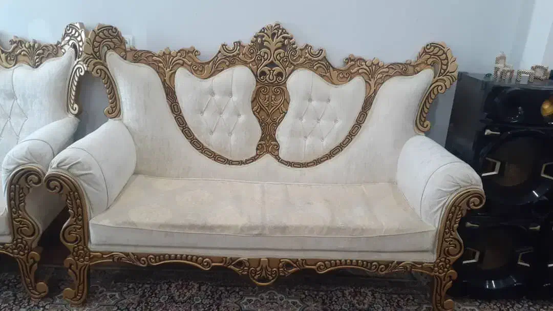 مبل کلاسیک( فروش فوری)|مبلمان خانگی و میز عسلی|جیرفت, |دیوار