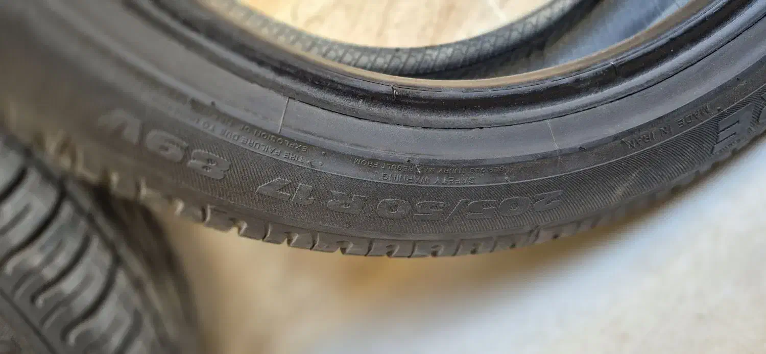 لاستیک کویر سایز۱۷.۵۰.۲۰۵|قطعات یدکی و لوازم جانبی|قدس, شهرک فرزان|دیوار