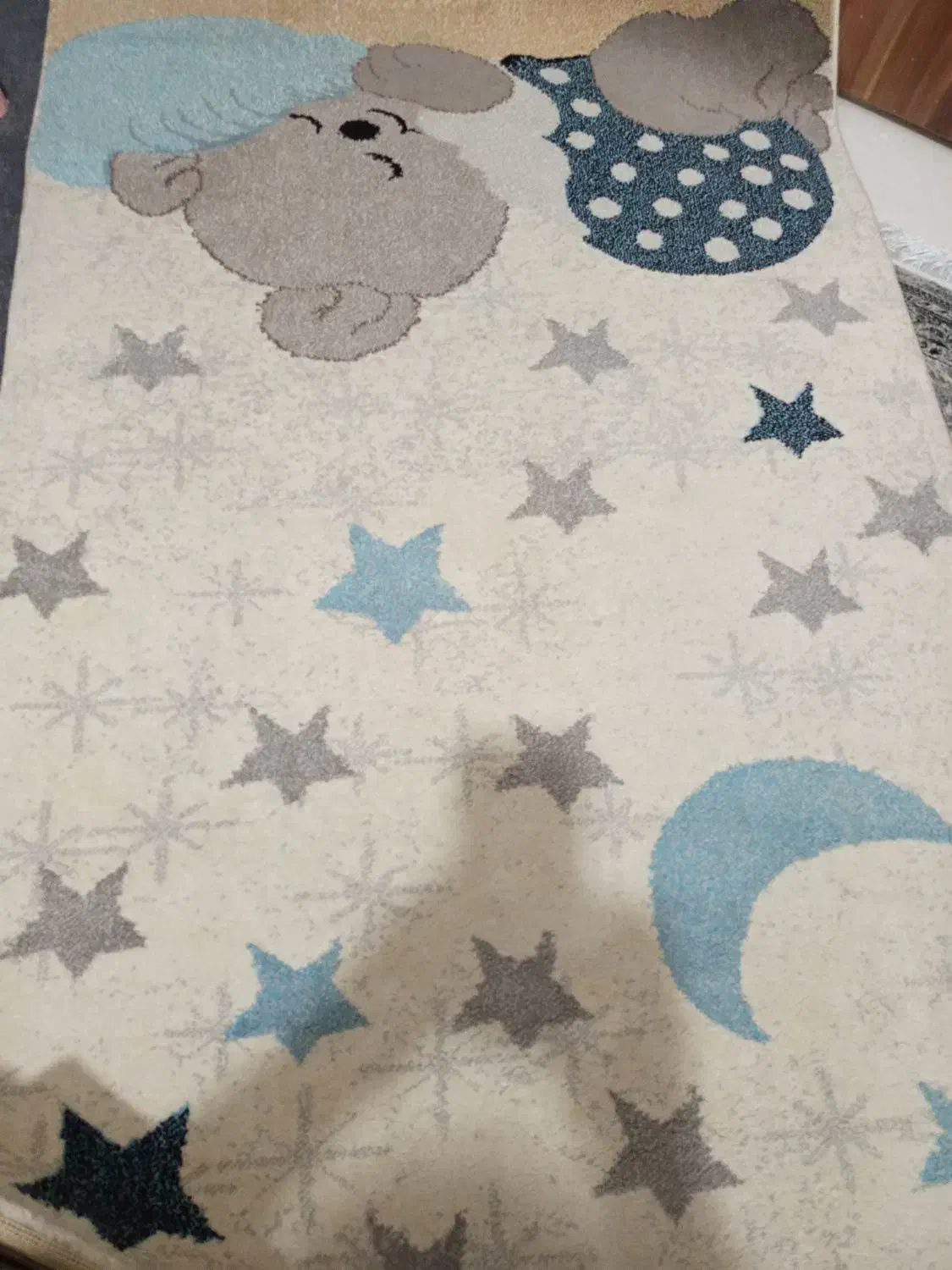 فرش کودک 1در 1.5سالم تمیز|فرش|محمدیه-قزوین, |دیوار