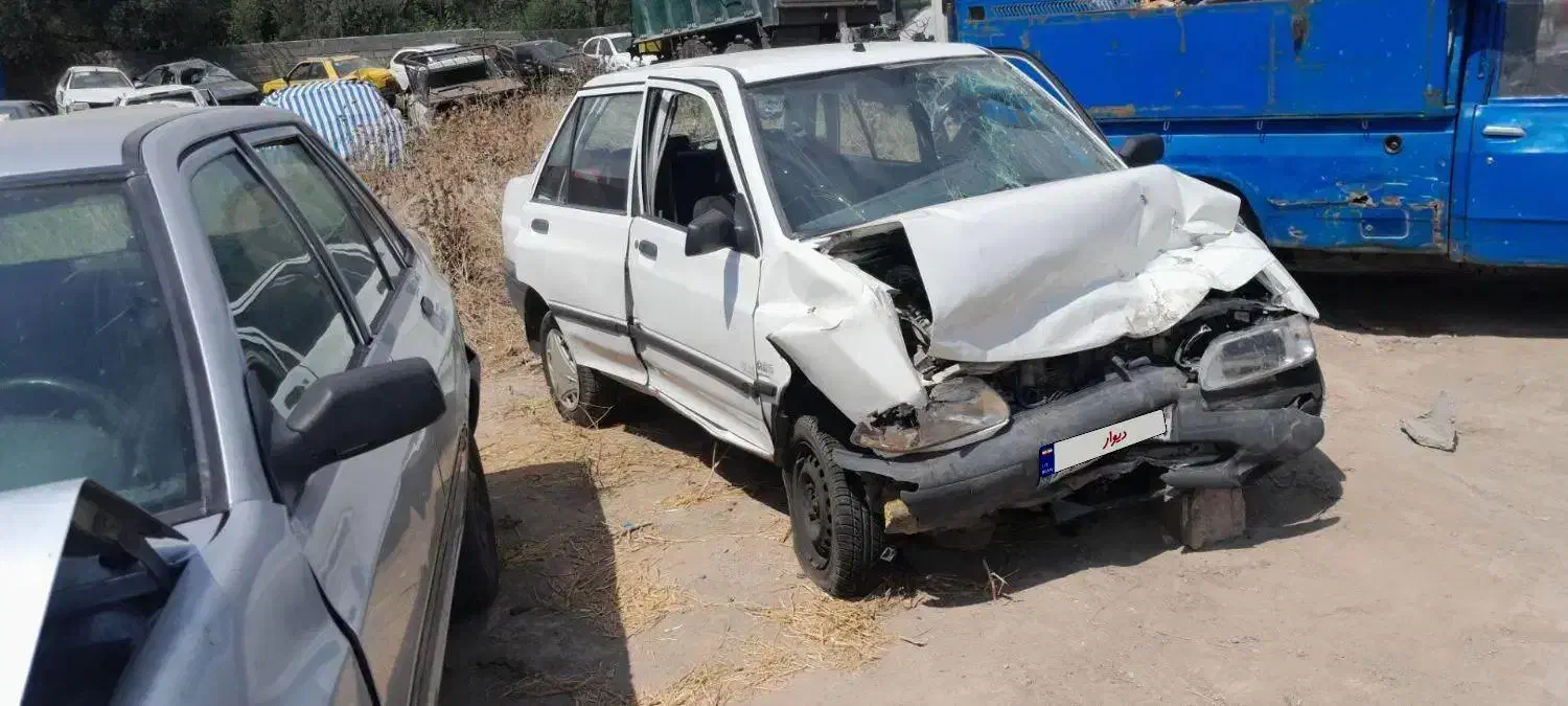 پرایدتصادفی مدل89|خودرو سواری و وانت|رودبار, |دیوار