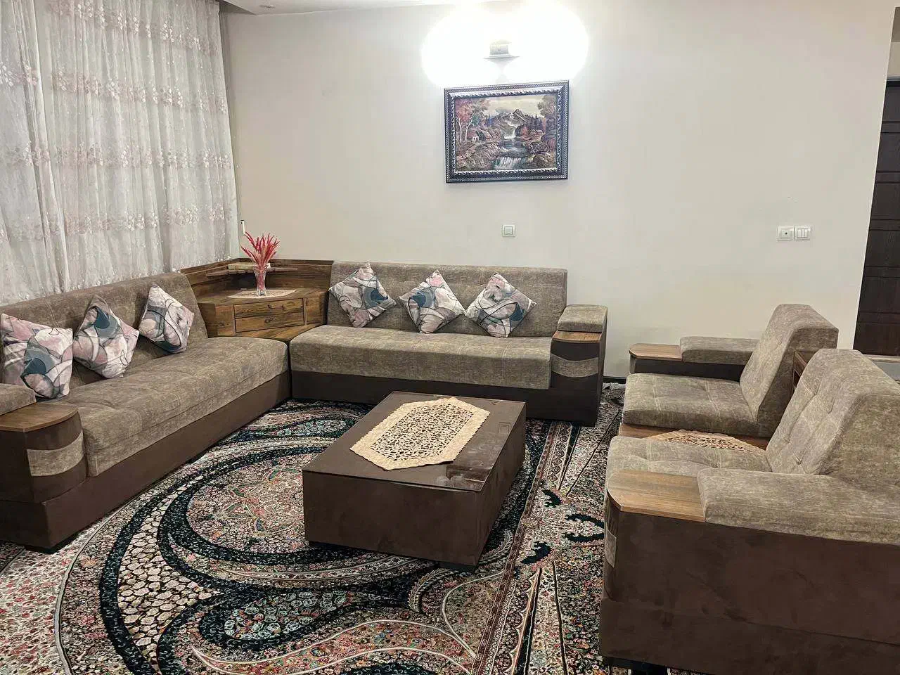 فروش مبل ۸ نفره|مبلمان خانگی و میز عسلی|اصفهان, کوی امیریه|دیوار