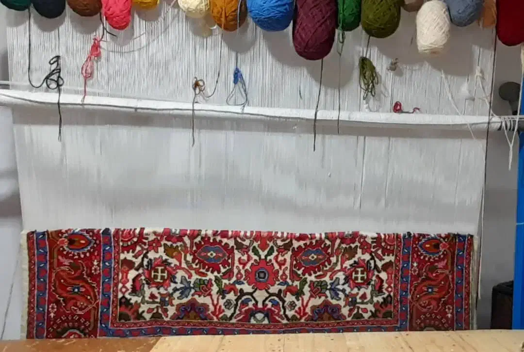 فرش دست باف|فرش|ملایر, |دیوار