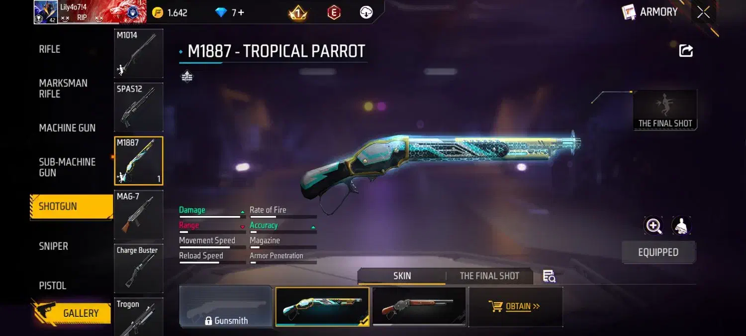 اکانت فری فایر مکس|کنسول، بازی ویدئویی و آنلاین|رشت, جماران|دیوار