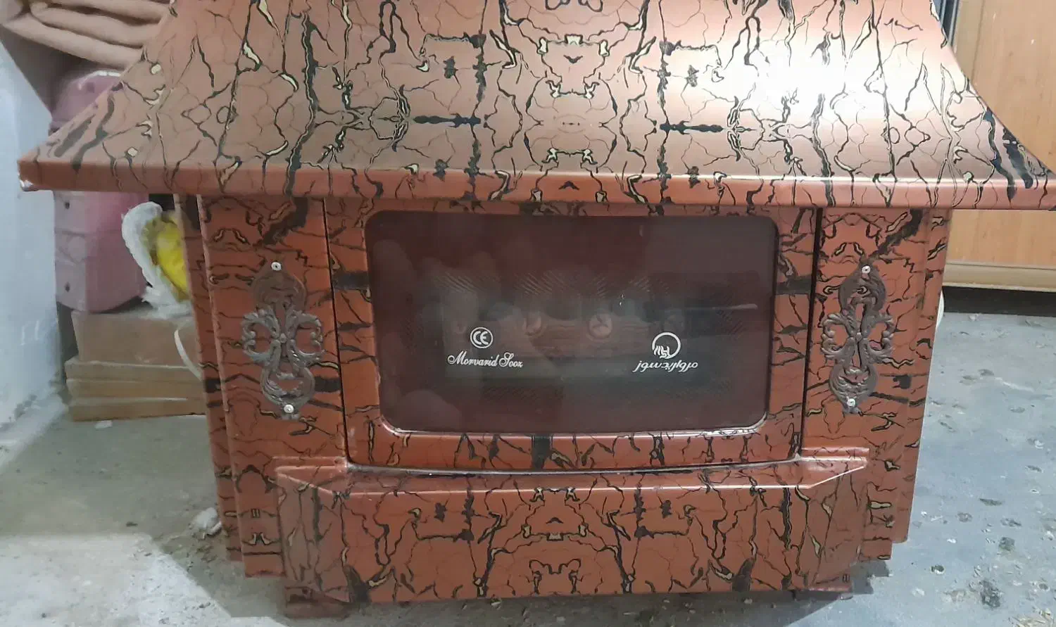 بخاری طرح شومینه|بخاری، هیتر، شومینه|بروجرد, |دیوار