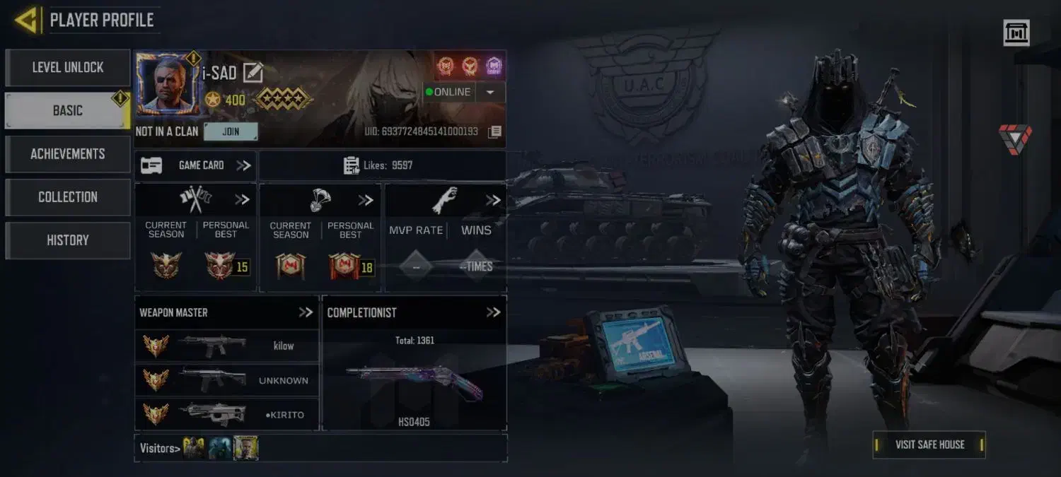 اکانت کالاف گاد|کنسول، بازی ویدئویی و آنلاین|قم, آزادگان|دیوار