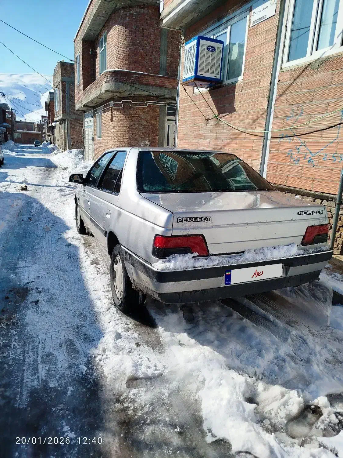 ماشین 405مدل84|خودرو سواری و وانت|پیرانشهر, |دیوار