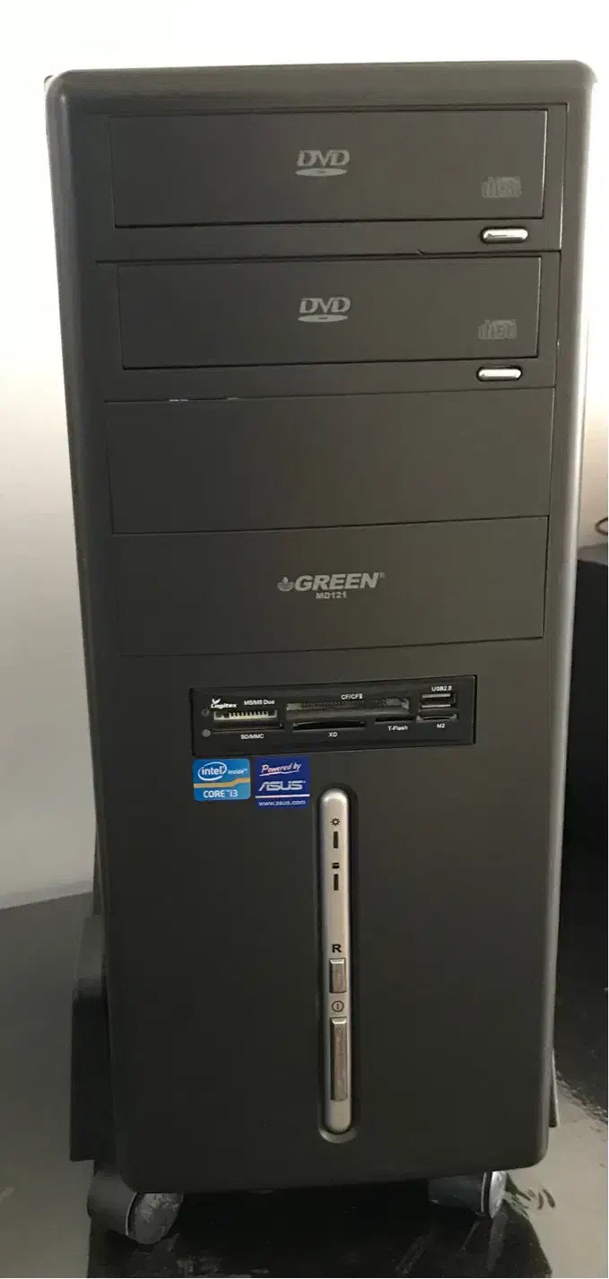 کیس اسمبل شده مناسب مصارف اداری و خانگی (کارکرده)|رایانه رومیزی|گرمدره, |دیوار