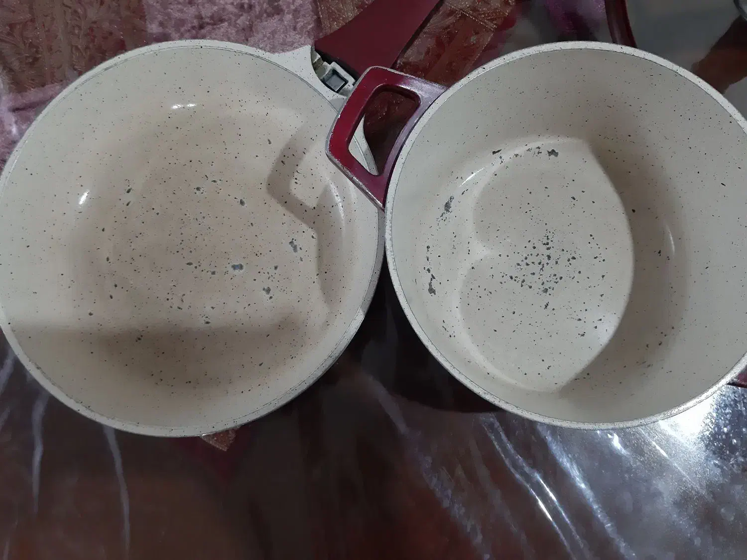 قابلمه و ماهی تابه گرانتی|ظروف پخت‌وپز|تهران, تهرانسر شرقی|دیوار