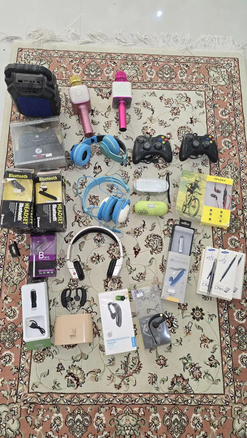 هدفون اسپیکر هندزفری بی سیم بند موبایل|لوازم جانبی موبایل و تبلت|نیشابور, شهرک فرهنگیان|دیوار