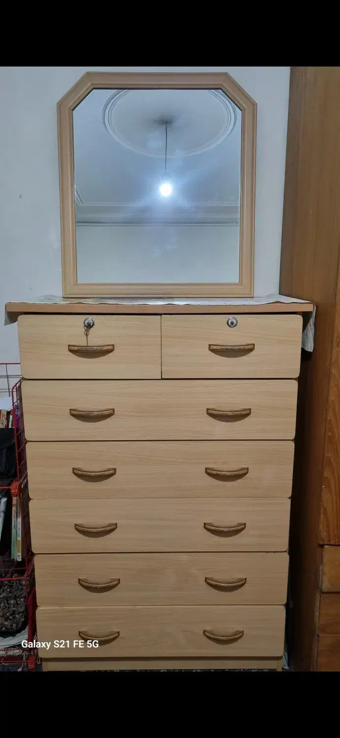 دراور و آینه|جاکفشی، کمد، دراور|نجفآباد, ویلاشهر|دیوار