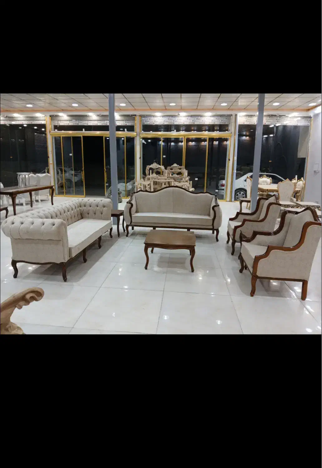 مبل. کویین فرانسوی. تولیدی اذرخش تهران|مبلمان خانگی و میز عسلی|بیرجند, |دیوار