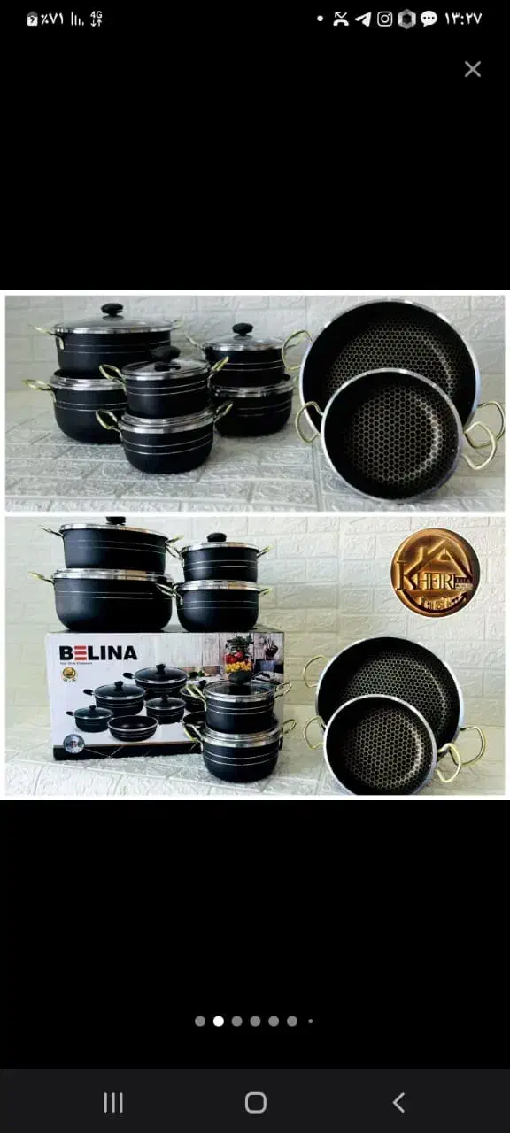 سرویس قابلمه۱۴تیکه مناسب|ظروف پختوپز|نجفآباد, شهید بهشتی|دیوار