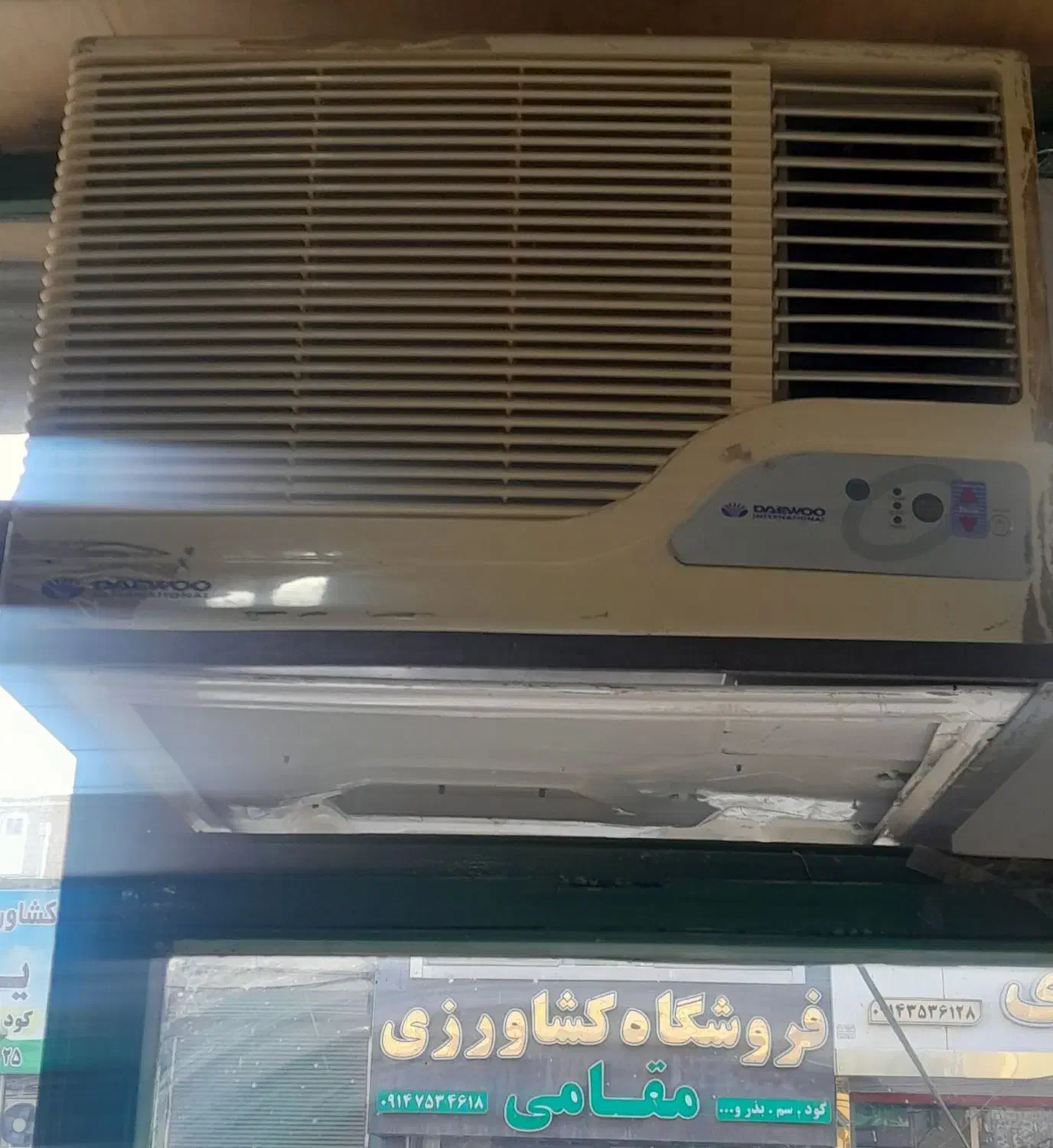 کولر پنجره ای دوو اصل|کولر گازی و فنکوئل|پارسآباد, |دیوار