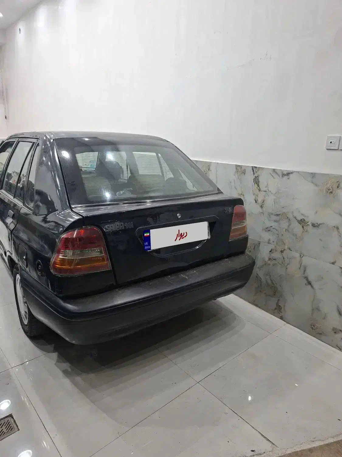 پراید اقتصادی ۱۴۱ سرمه ای ۸۲|خودرو سواری و وانت|سبزوار, چهارراه فرودگاه|دیوار