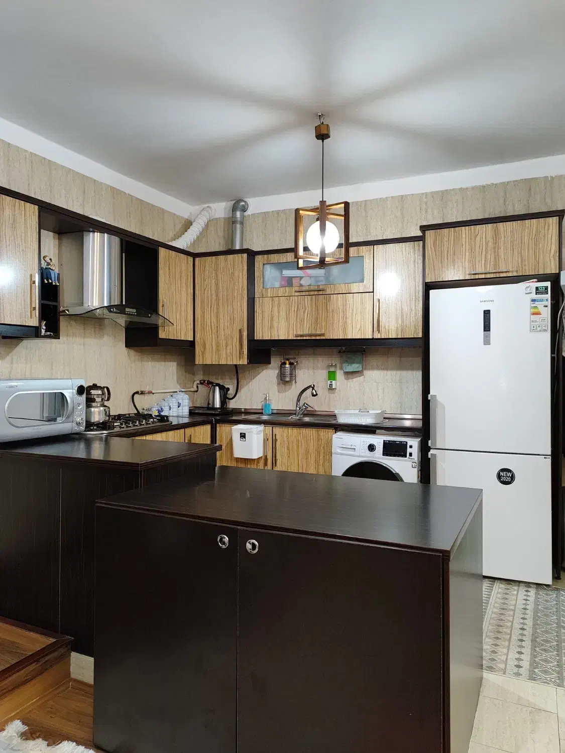 کابینت دست دوم با سینک و گاز و هود|مصالح و تجهیزات ساختمان|تهران, پرستار|دیوار