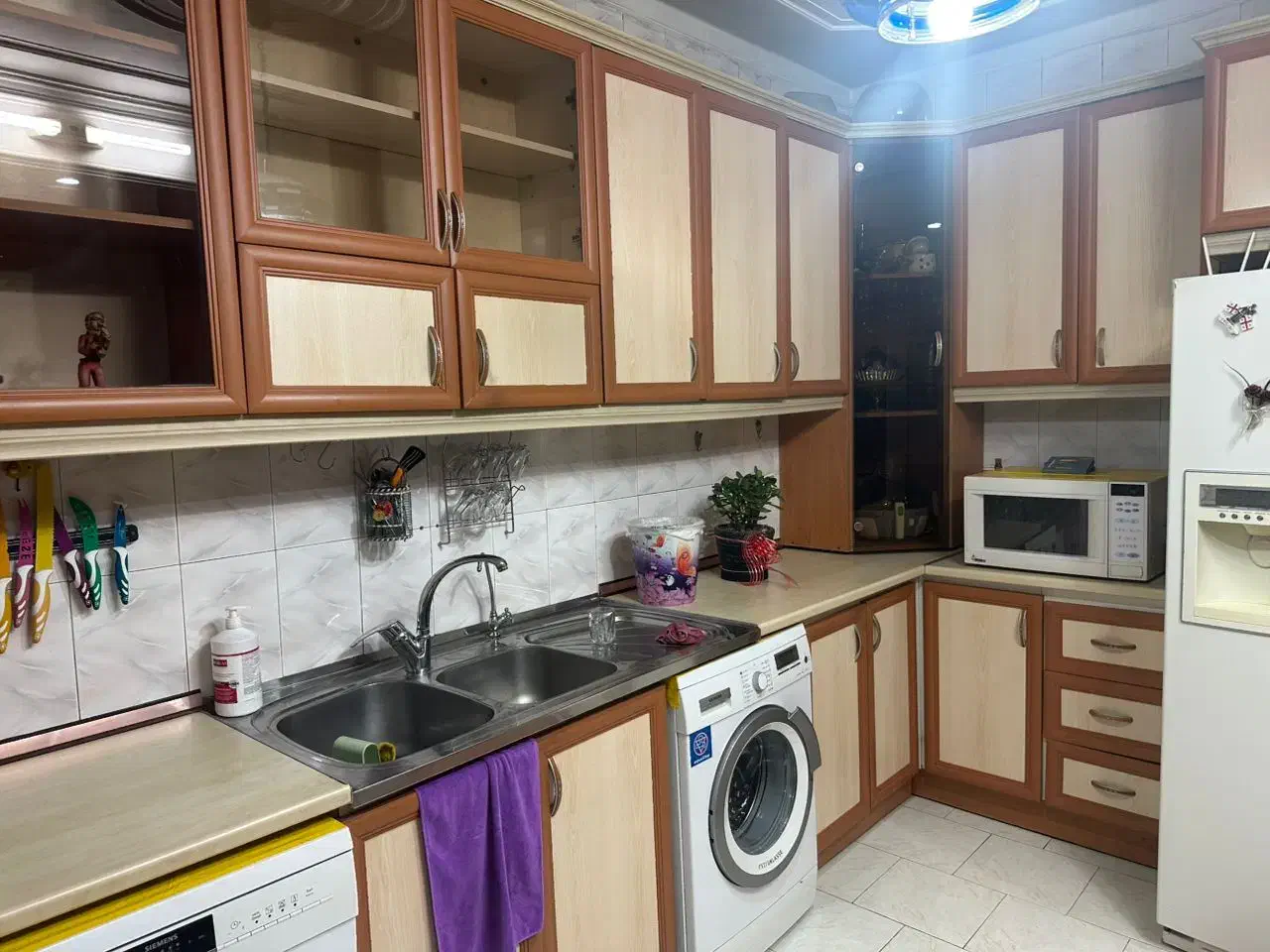 کابینت دست دوم همراه با هود و سینک|جاکفشی، کمد، دراور|تهران, صادقیه|دیوار