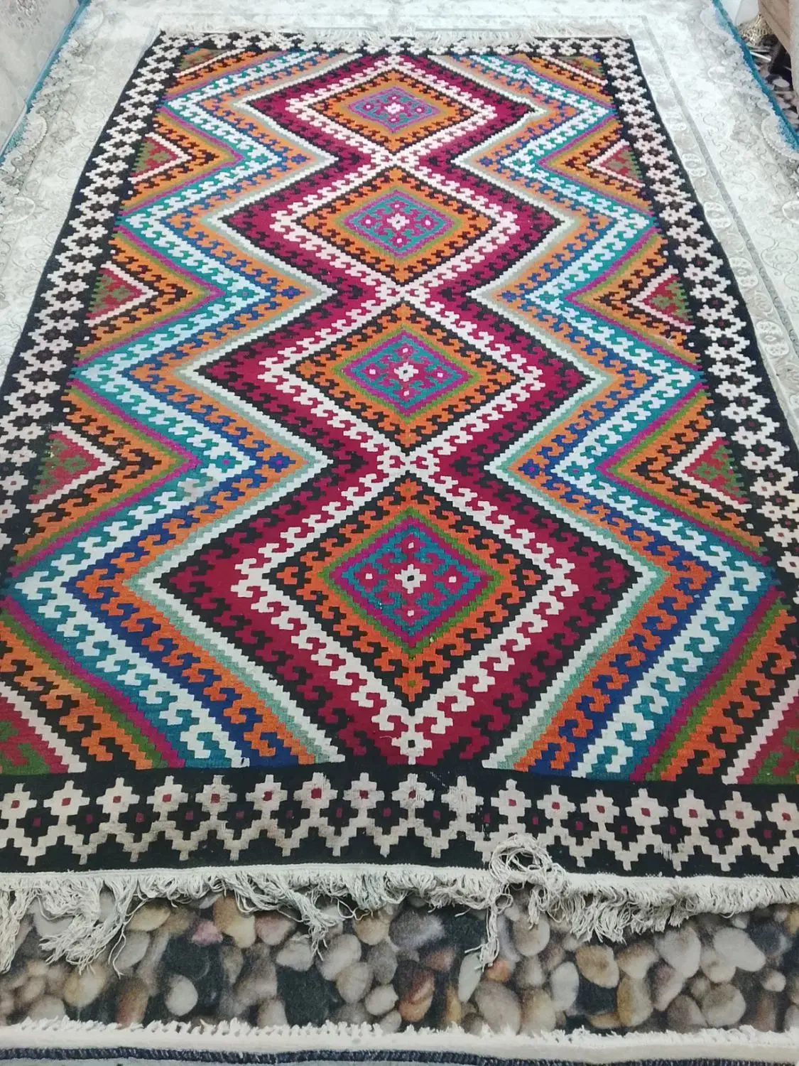 گلیم دست‌باف|فرش|بهارستان, |دیوار