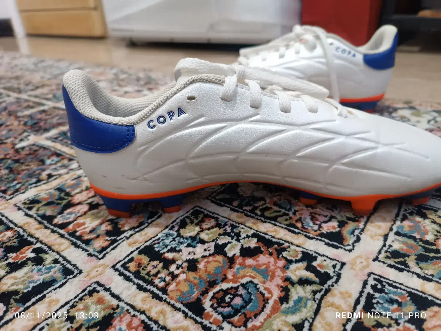 کفش فوتبال استوک سایز38 تخفیف ویژه|کیف، کفش، کمربند|صفادشت, |دیوار