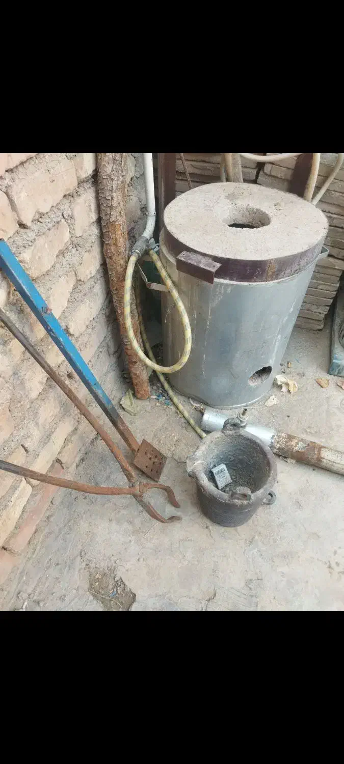 کوره ذوب آلومینیوم خانگی|ابزارآلات|بیرجند, |دیوار