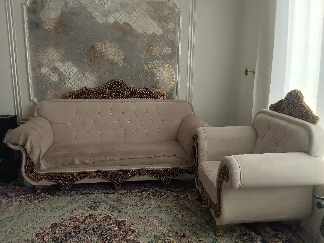 مبل سلطنتی|مبلمان خانگی و میز عسلی|اشنویه, |دیوار