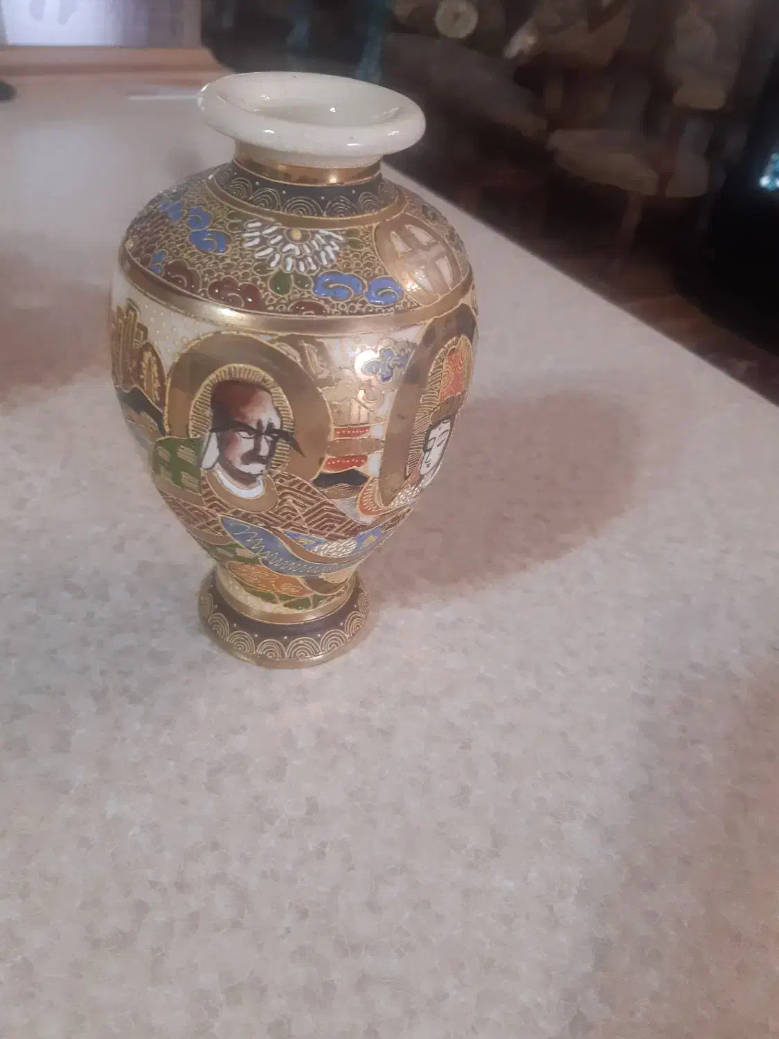 گلدان طلاکوب نایاب|صنایع دستی و سایر لوازم تزئینی|تبریز, |دیوار