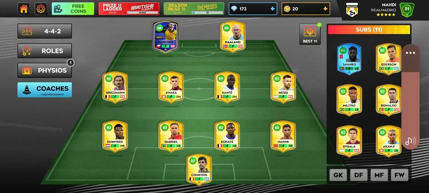 اکانت دریم لیگ(DLS)|کنسول، بازی ویدئویی و آنلاین|اهر, |دیوار