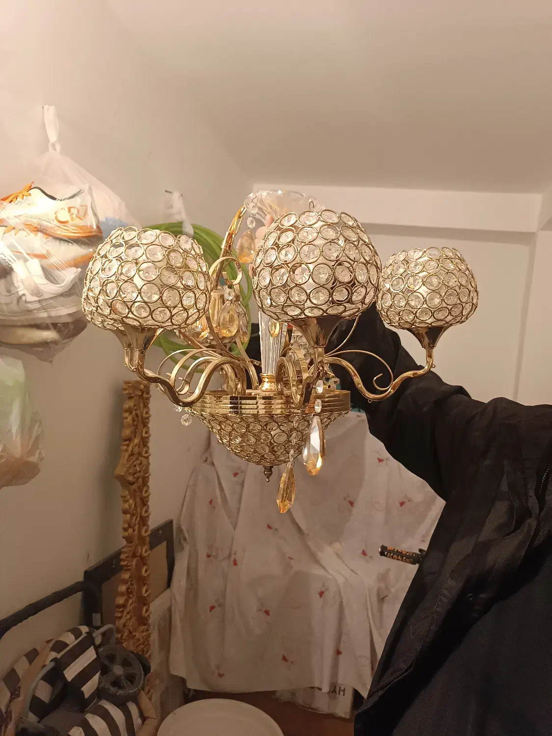 لوستر|لوستر و چراغ آویز|الوند, |دیوار