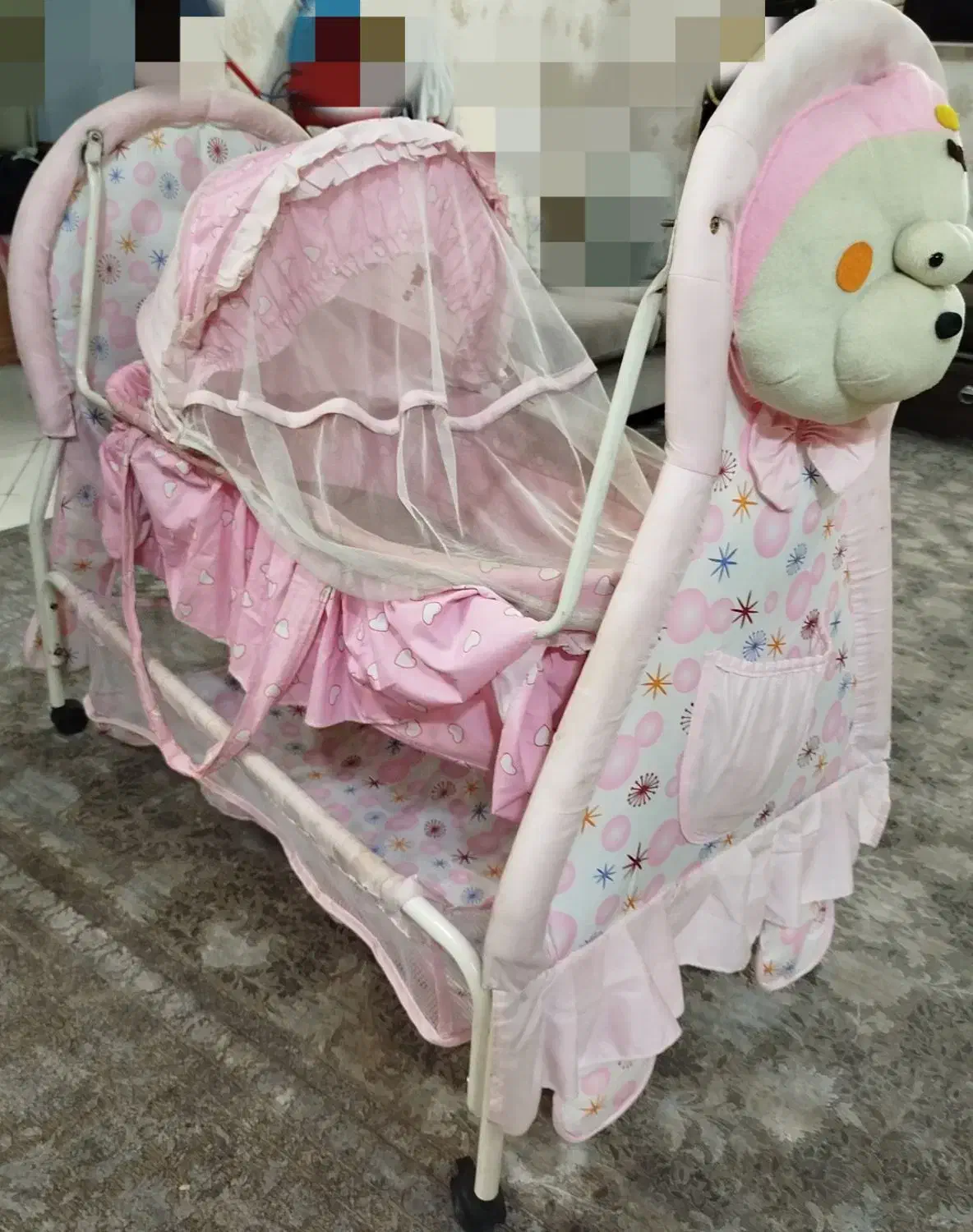 گهواره نوزاد|تخت و صندلی بچه|قرچک, میرزائی جنوبی|دیوار