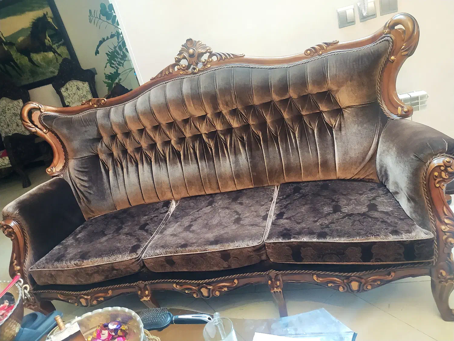 مبلمان استیل کلاسیک|مبلمان خانگی و میز عسلی|اصفهان, سروستان|دیوار