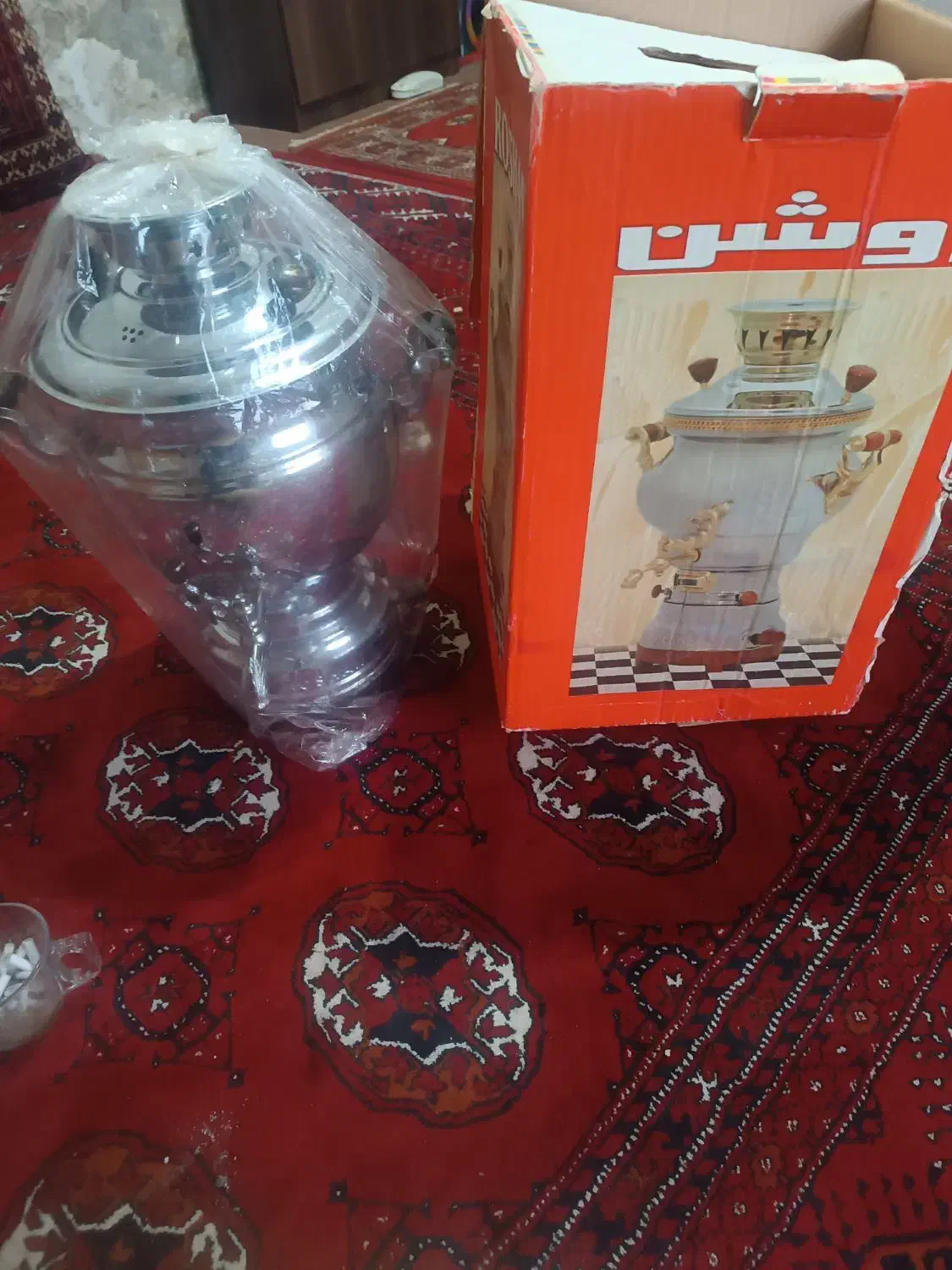 سماور گازی|سماور، چای‌ساز، قهوه‌ساز|گنبد کاووس, |دیوار