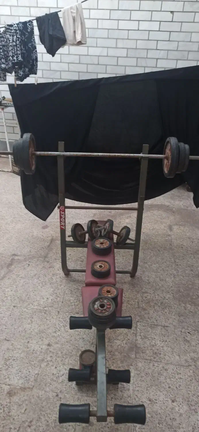 وزنه بدنسازی|تجهیزات ورزشی|اهواز, شریعتی جنوبی|دیوار