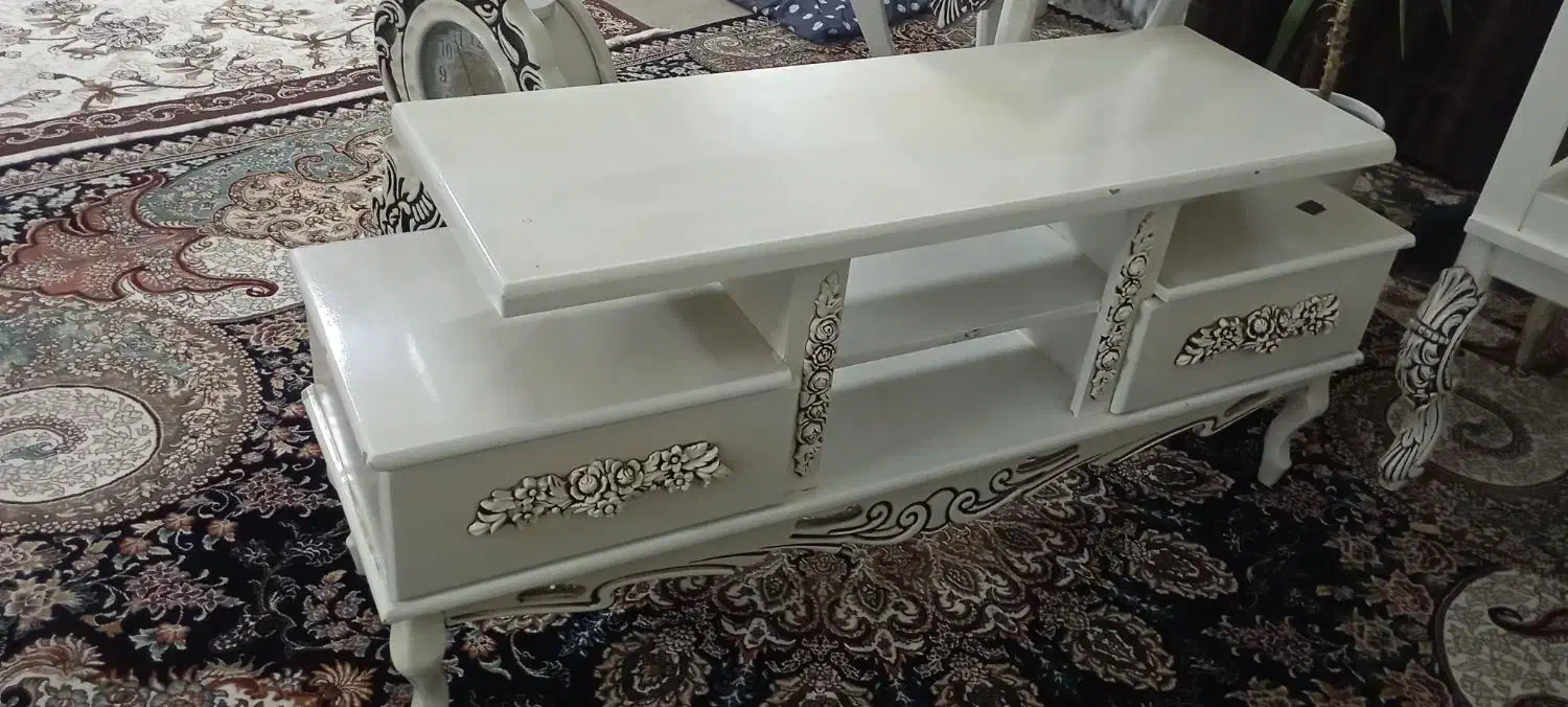 میزوساعت بوفه.ومیزتلویزر|مبلمان خانگی و میز عسلی|گناباد, |دیوار