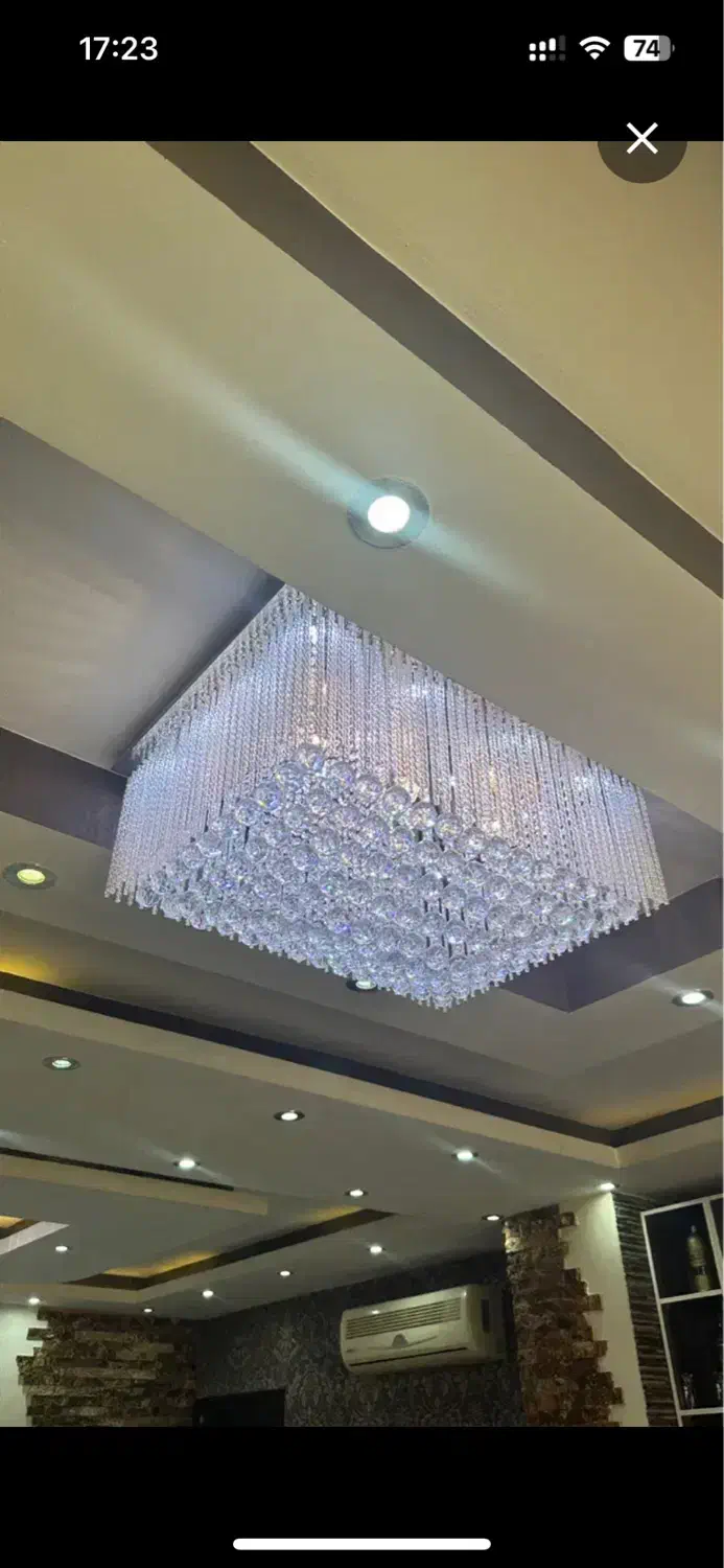 لوستر کریستال|لوستر و چراغ آویز|کرج, فاز ۴ مهرشهر|دیوار