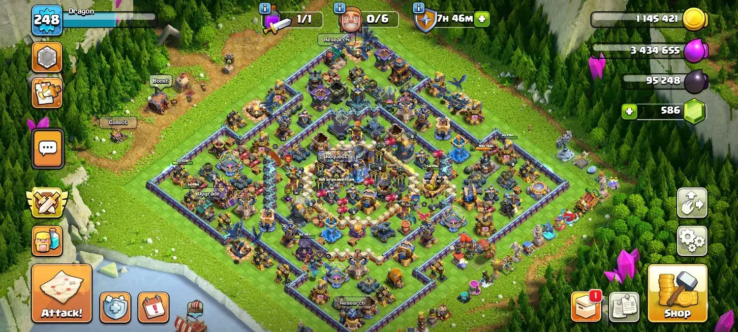 کلش فول|کنسول، بازی ویدئویی و آنلاین|اندیشه, اندیشه فاز ۲|دیوار