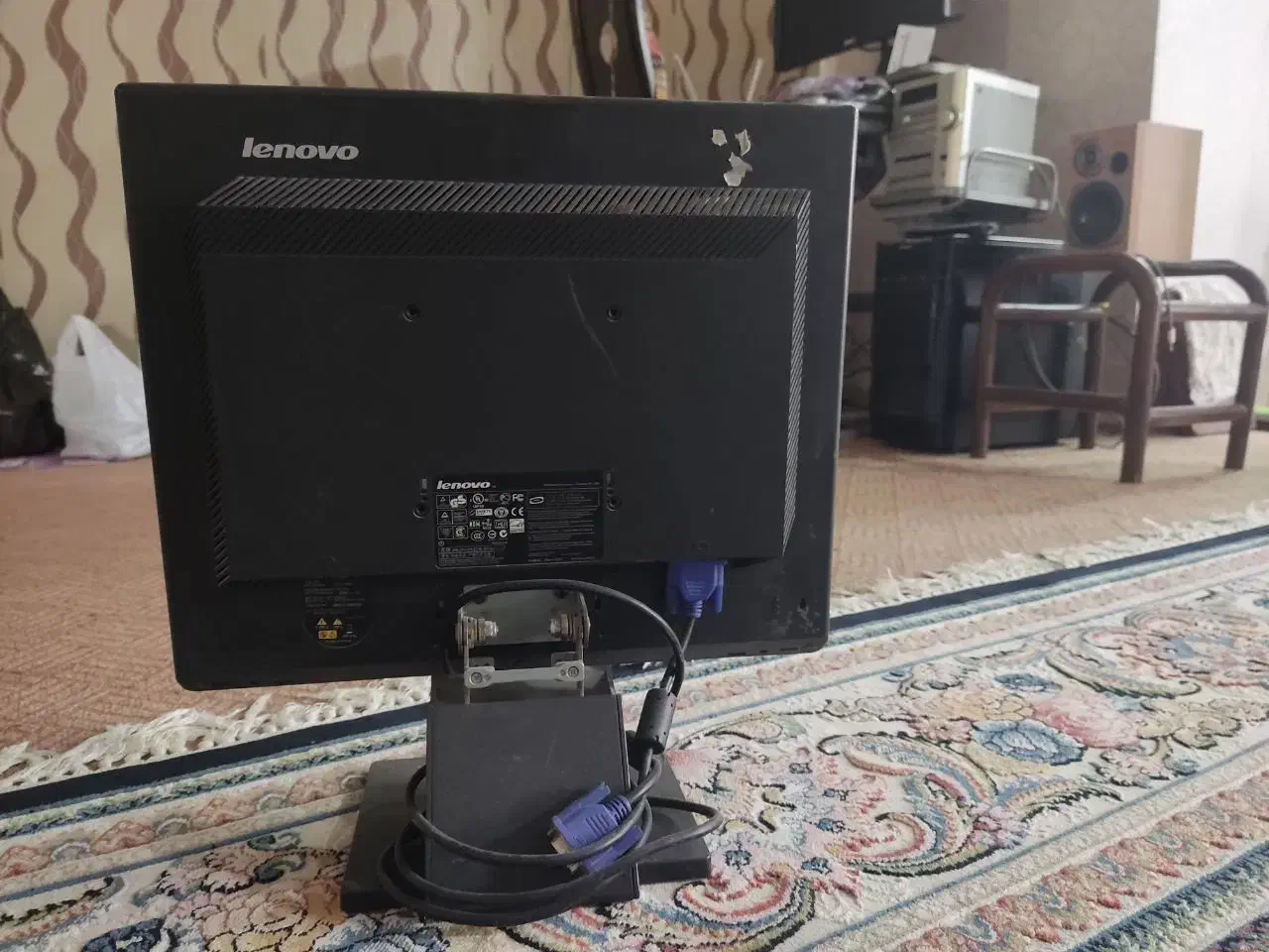 مانیتور 17 اینچ لنوو|قطعات و لوازم جانبی رایانه|ایلام, |دیوار