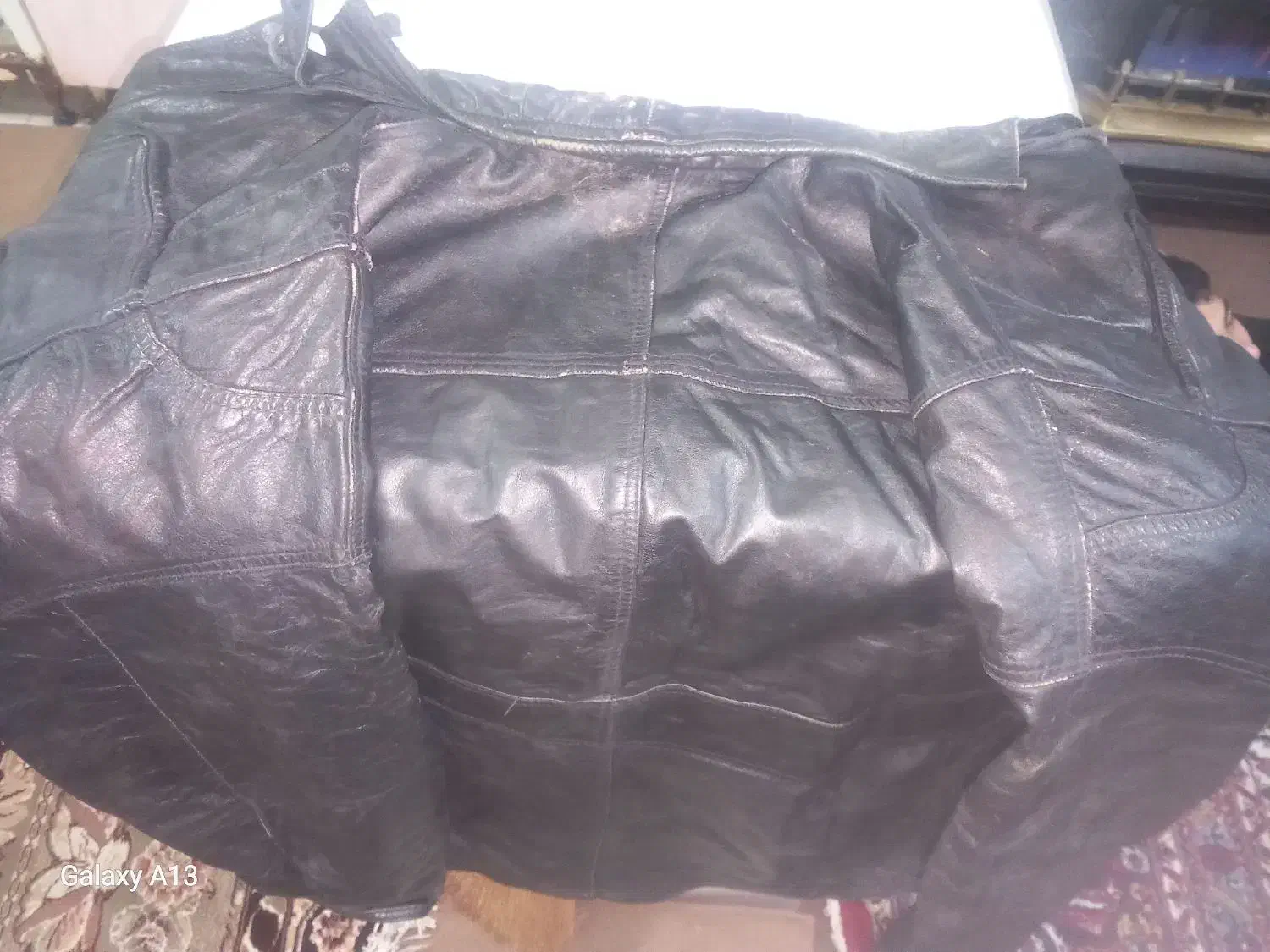 کاپشن چرم قدیمی|لباس|مینودشت, |دیوار