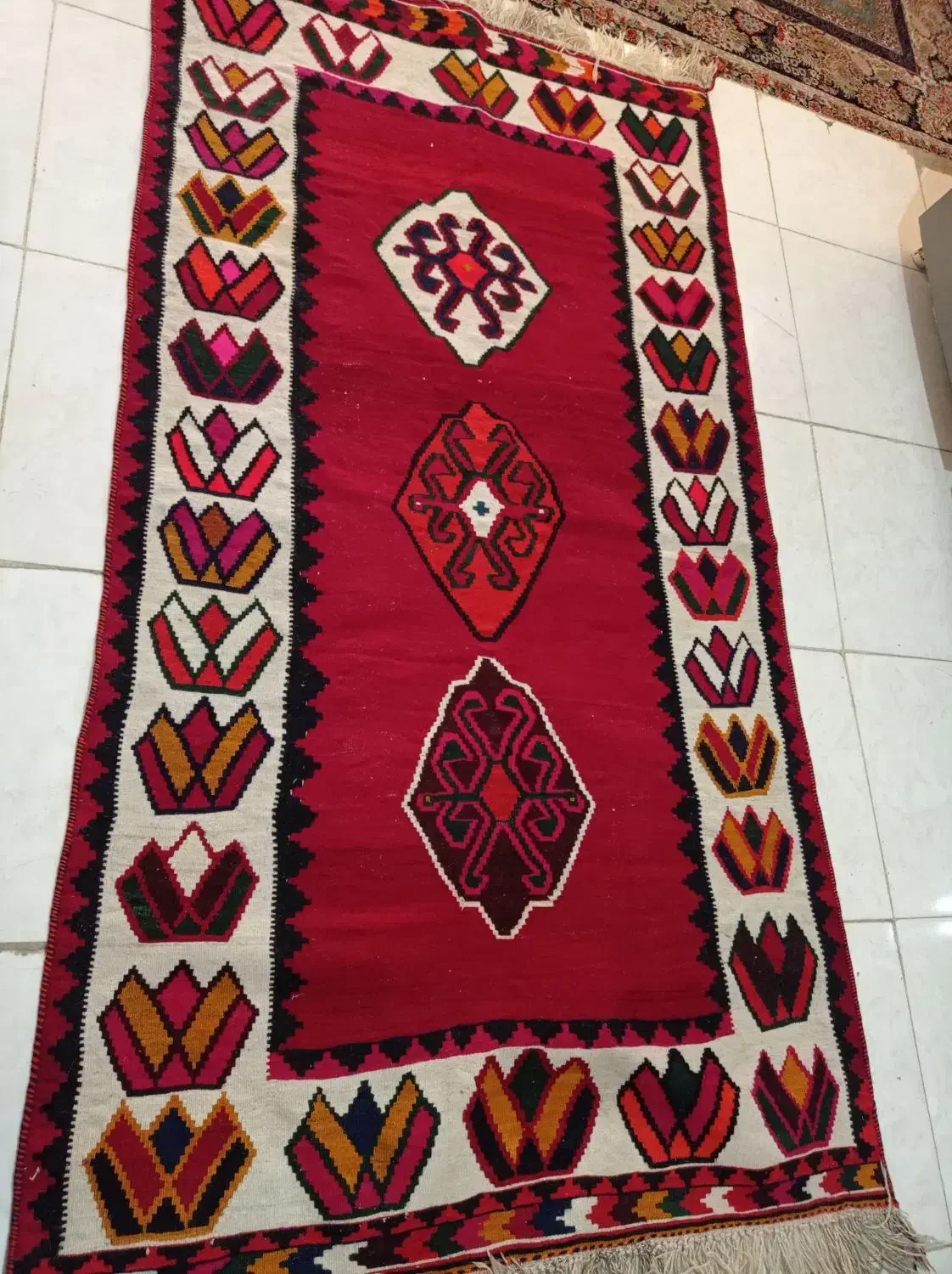 گلیم|گلیم، جاجیم، گبه|شیراز, شهرک قمشه|دیوار