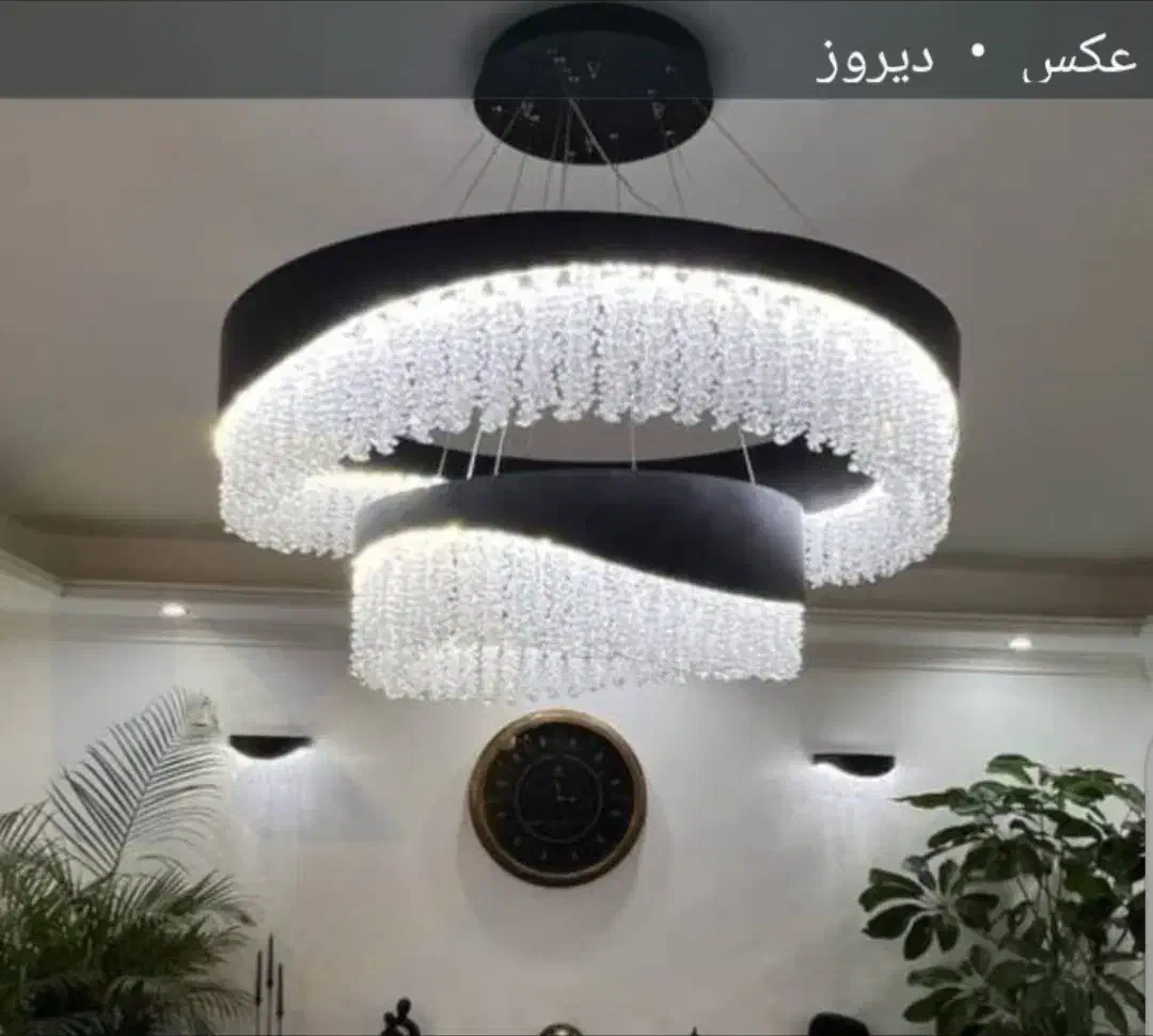 نصب و فروش لوسترهای کهکشانی|لوستر و چراغ آویز|پرند, فاز ۴|دیوار