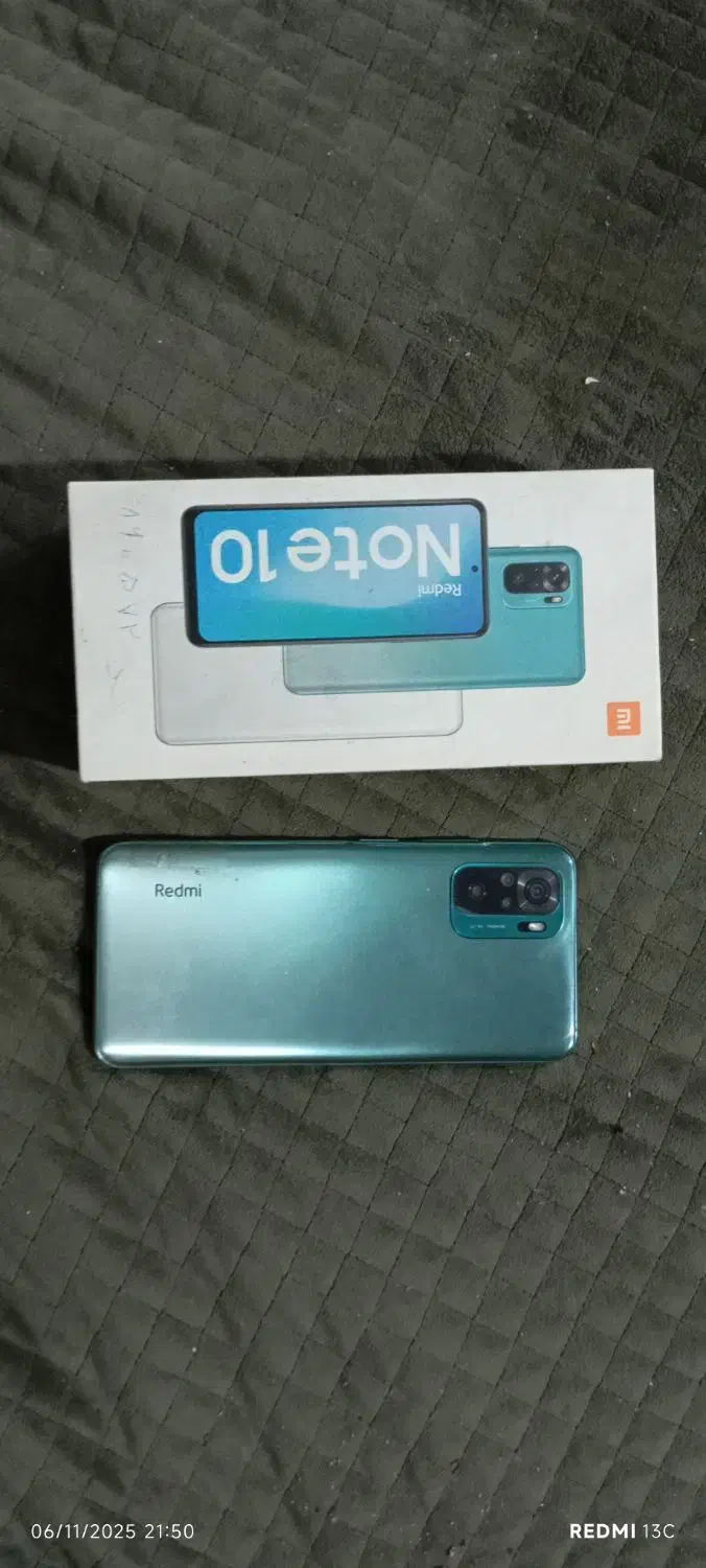 ردمی نوت 10 128 رم 8|موبایل|مشهد, ایثار|دیوار