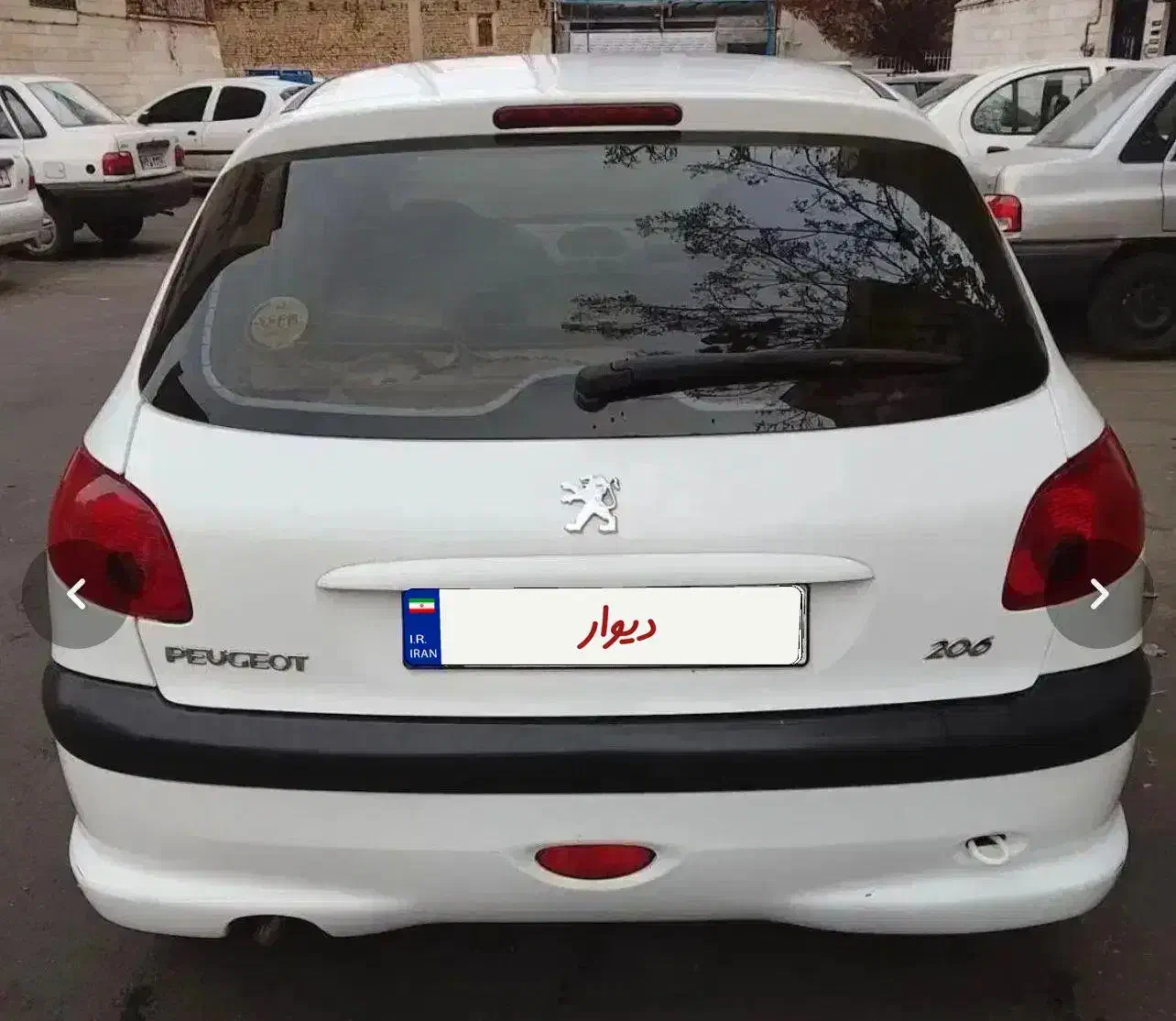 فروش ماشین 206 تمیز و سالم کارمندی|خودرو سواری و وانت|رشت, گلسار|دیوار