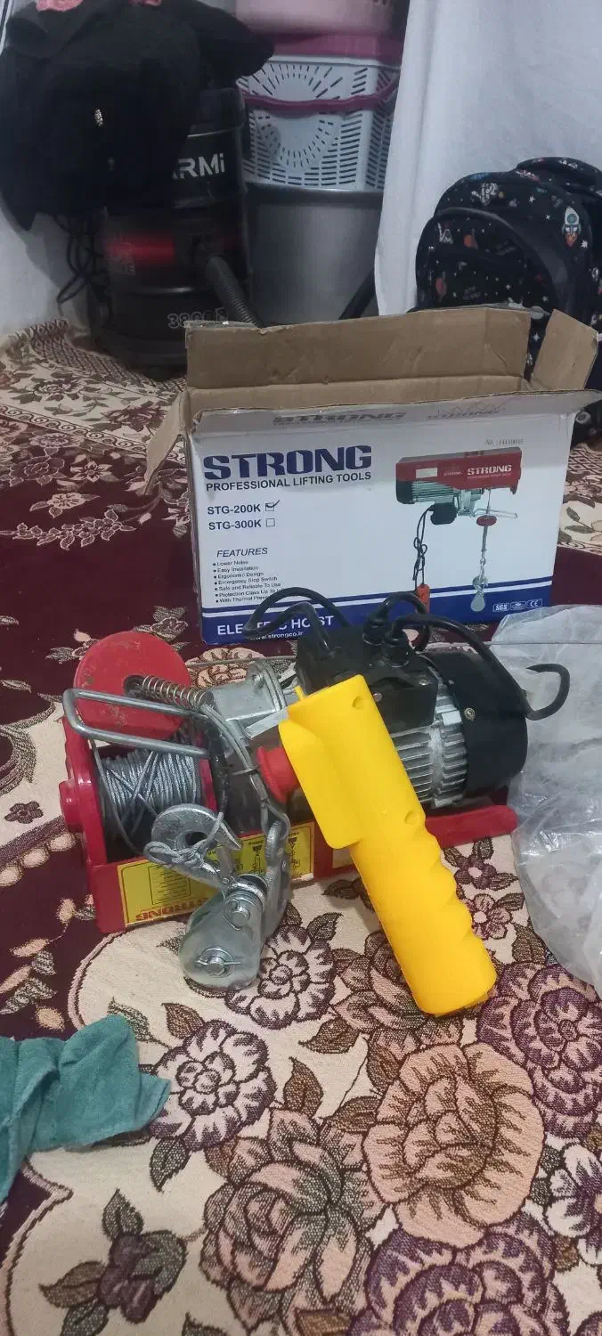 وینچ برقی(مینی بالابر)|ابزارآلات|اردبیل, |دیوار