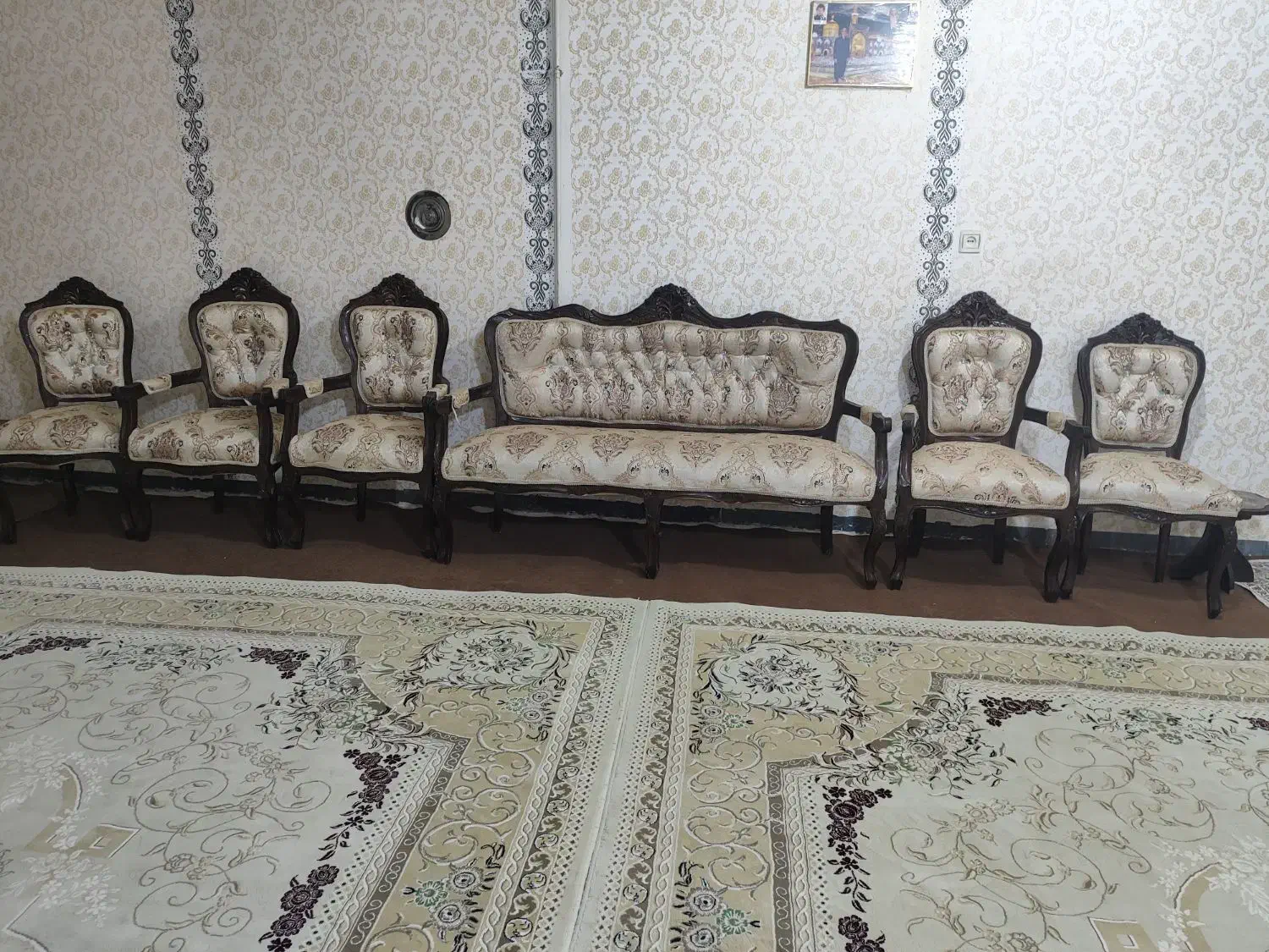 مبل هشت نفره|مبلمان خانگی و میز عسلی|اسلامآباد غرب, |دیوار