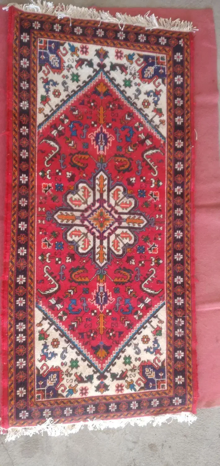 فرش دستبافت ۲*۱|فرش|مهربان, |دیوار