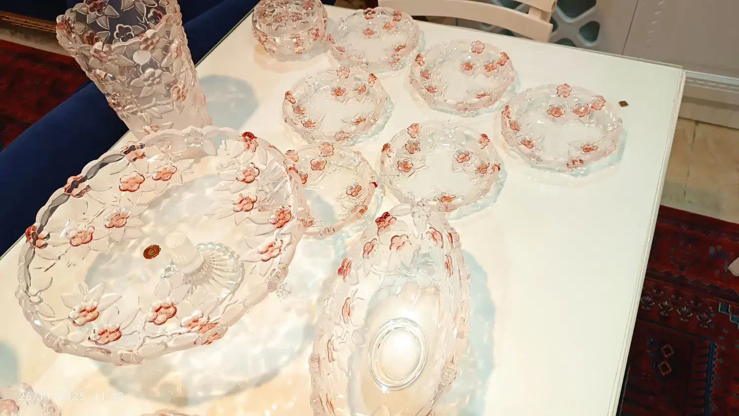 سرویس کریستال والتر کارمن آلمان|ظروف سرو و پذیرایی|شهریار, شهرک وائین|دیوار