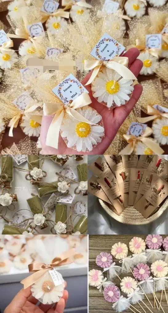 انواع گیفت حنابندون عقد عروسی وتولدوغیرع....|گل مصنوعی|قوچان, |دیوار