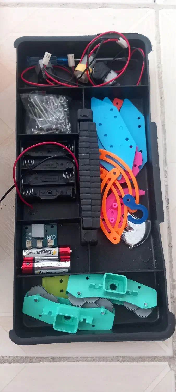 جعبه کامل رباتیک|اسباببازی|نقده, |دیوار