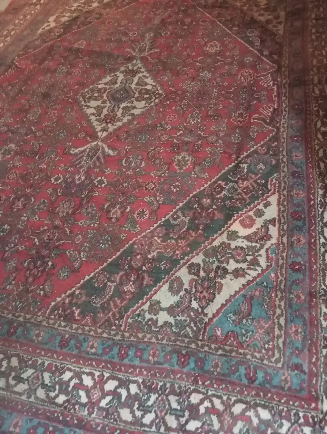 فرش دستبافت ۹ متری|فرش|همدان, |دیوار