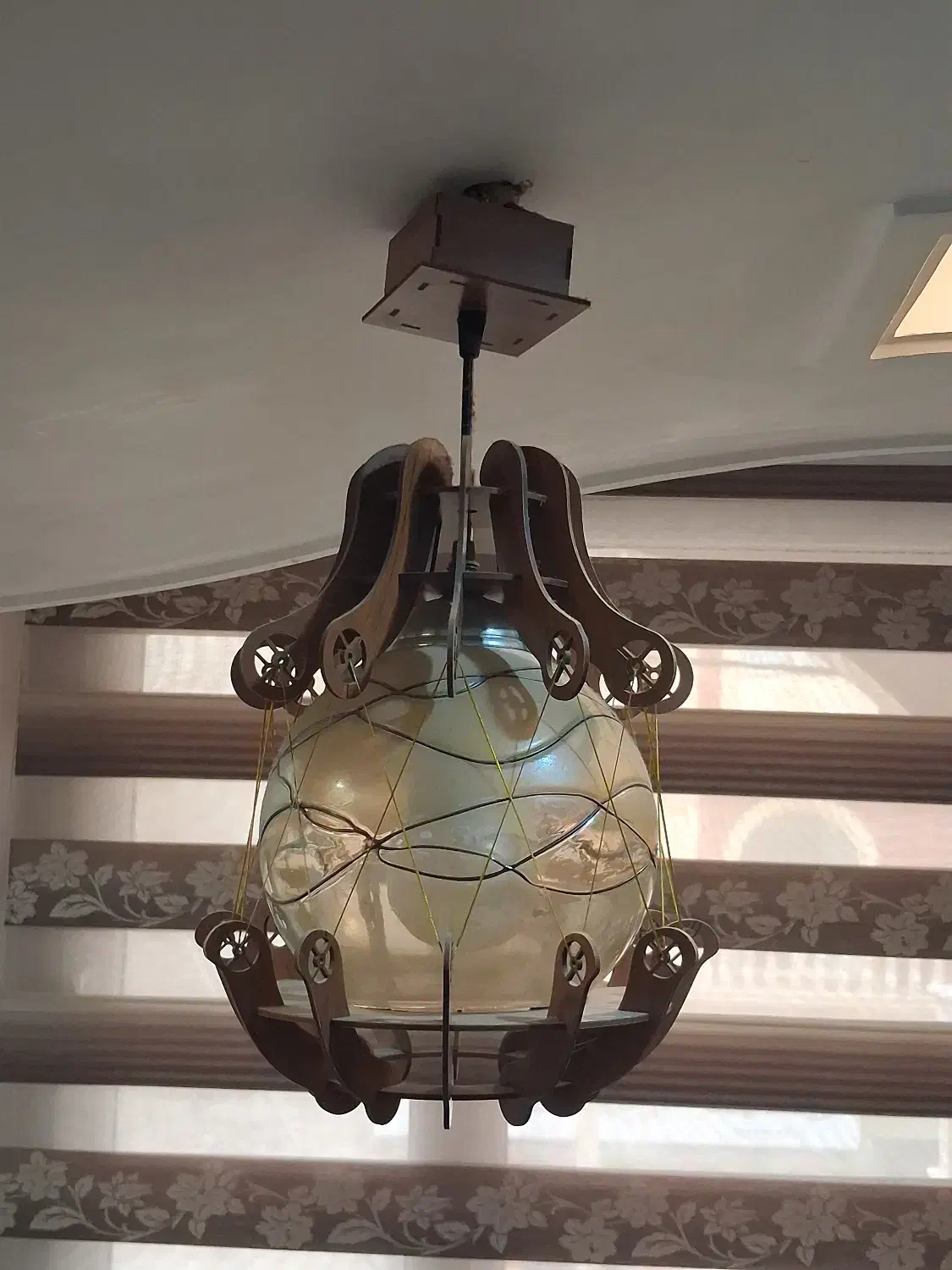 لوستر|لوستر و چراغ آویز|بهارستان, |دیوار